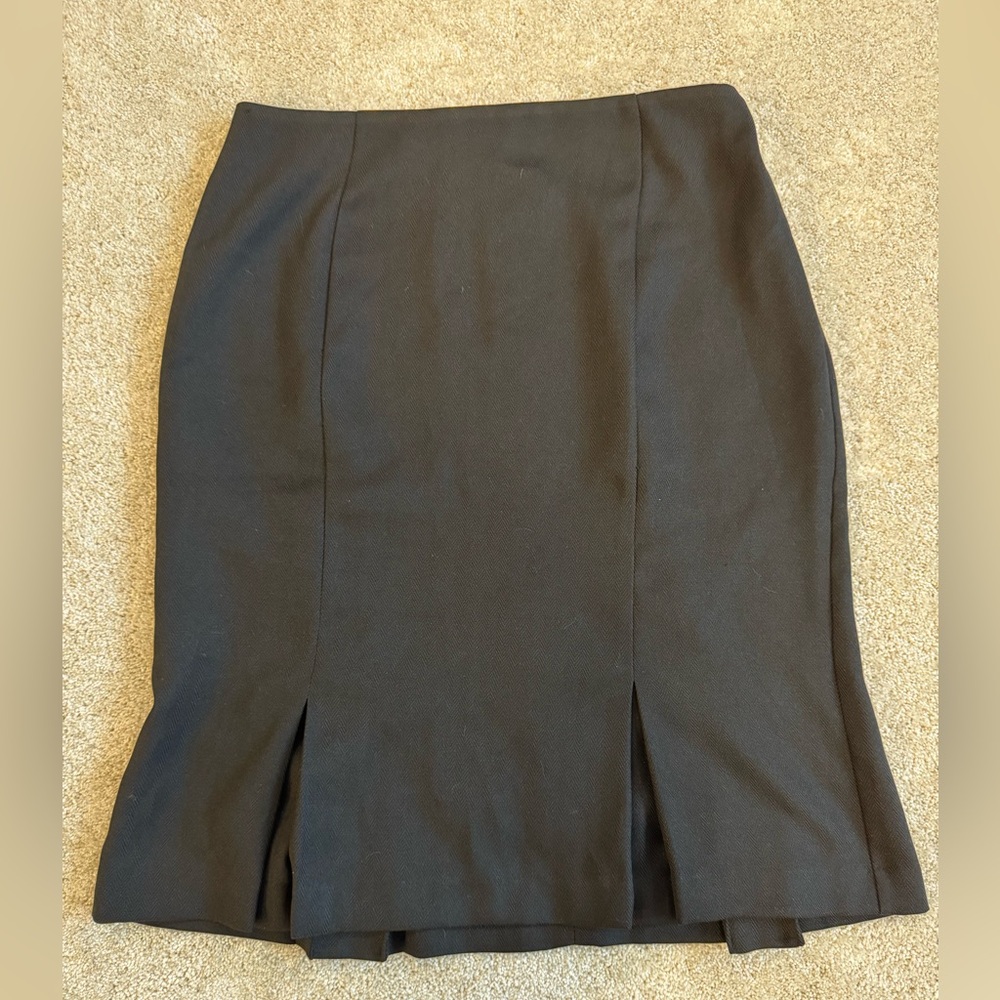 Elegant Black Vintage Pencil Skirt